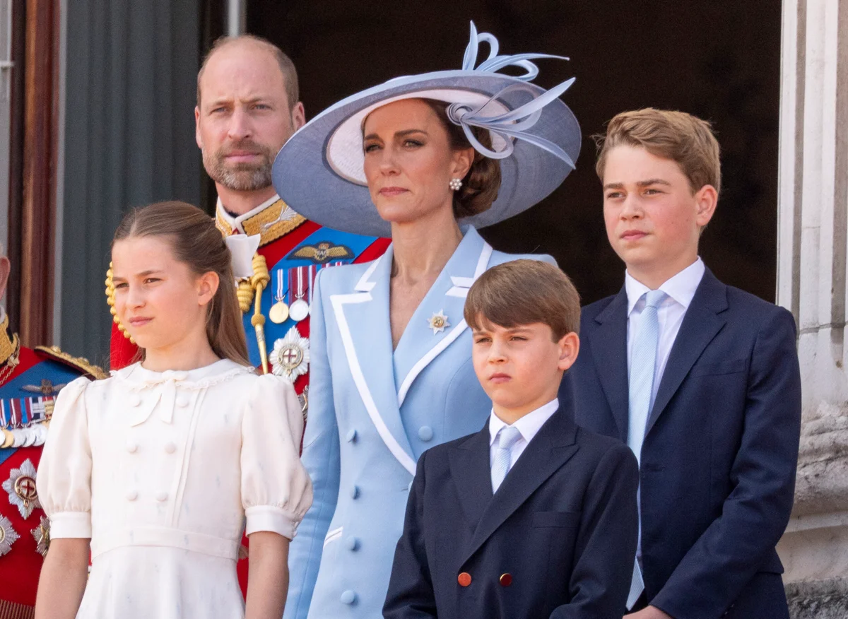 Кейт Міддлтон та її діти явно були стривожені після свисту на Trooping the Colour