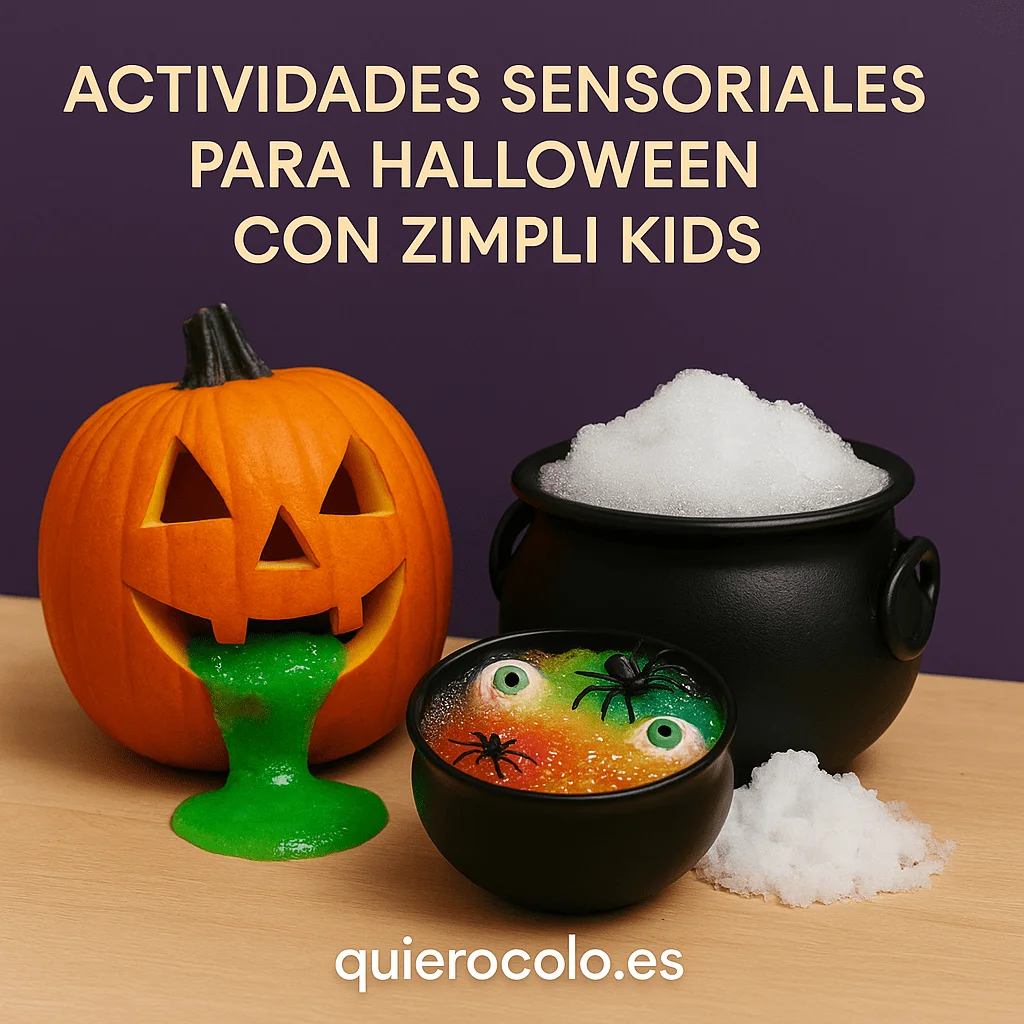 Сенсорні активності для Хеллоуїна з Zimpli Kids: веселі ідеї без страху